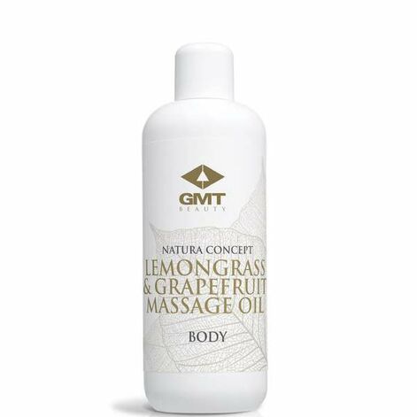 GMT Massage Oil With Lemongrass & Grapefruit, Massaažiõli sidrunheina ja greibi ekstraktiga